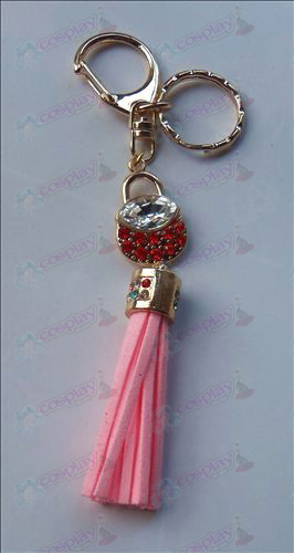 Accessoires Fruits Basket diamant rouge Keychain