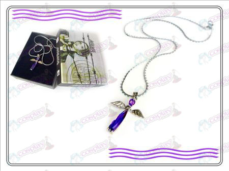 Accessoires Nouveau collier pendentif ange NANA (Violet)