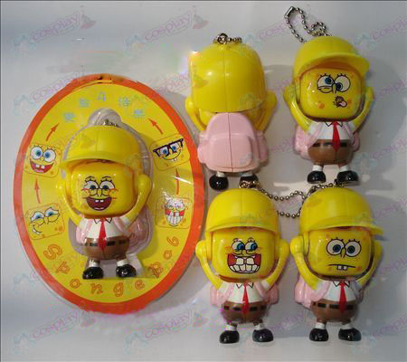 SpongeBob SquarePants Accessoires visage de poupée ornements (A) sachets de poudre