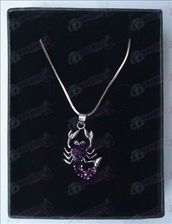 Saint Seiya accessoires scorpion collier (violet)