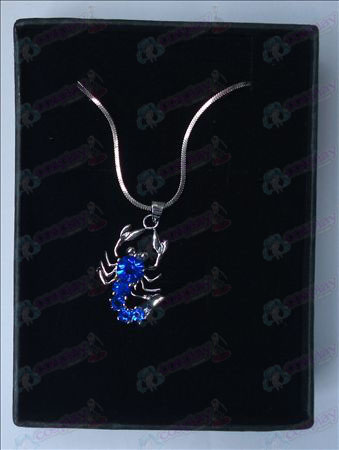 Saint Seiya accessoires Scorpion Collier (bleu)