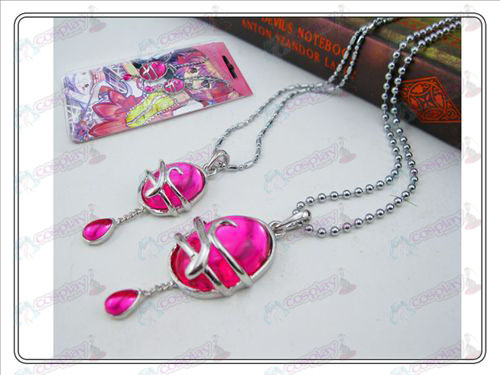 Magical Girl accessoires collier carte (section AA) installé