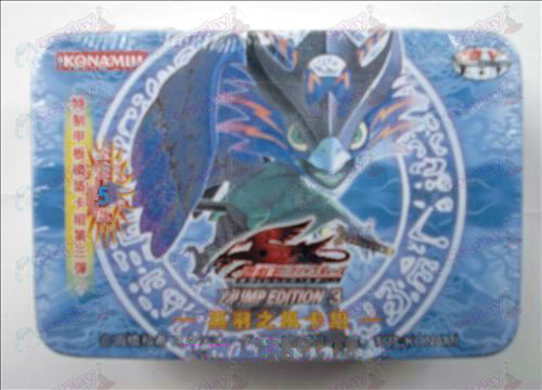 Tin véritable Accessoires Yu-Gi-Oh! Card (groupe de cartes de vent Black Feather)