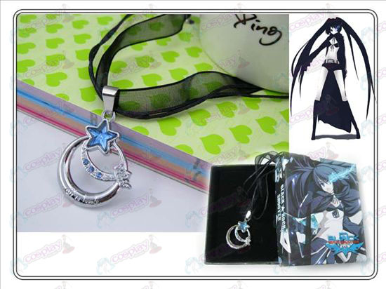 Manque Rock Shooter Accessoires Blue Star of Love Necklace