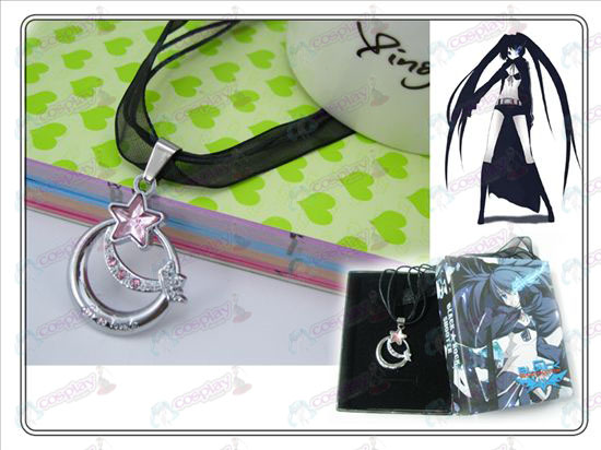 Manque Rock Shooter Accessoires Pink Star of Love Necklace