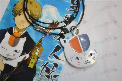 Le livre de Natsume des Amis accessoires chouette collier blanc