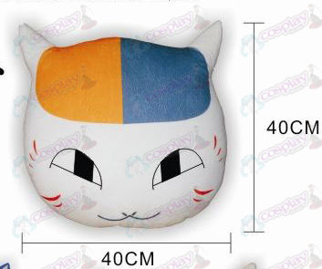 Le livre de Natsume des Amis accessoires Cat professeur oreiller en peluche (les yeux ouverts)