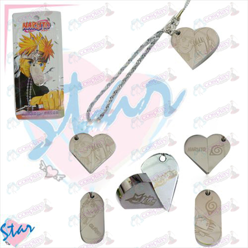 Naruto en forme de coeur bracelet en transition