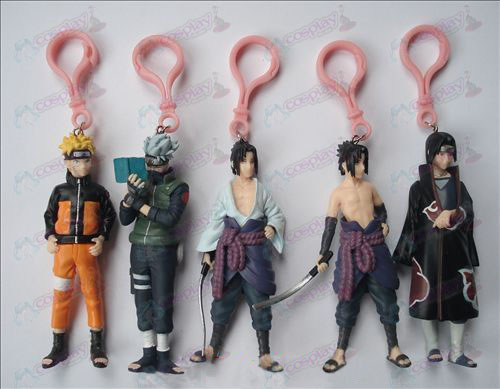 5 modèles de porte-clés Naruto