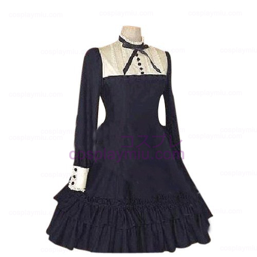 Elegant Scottish Style Long-sleeved Dress Lolita Déguisements Cosplay