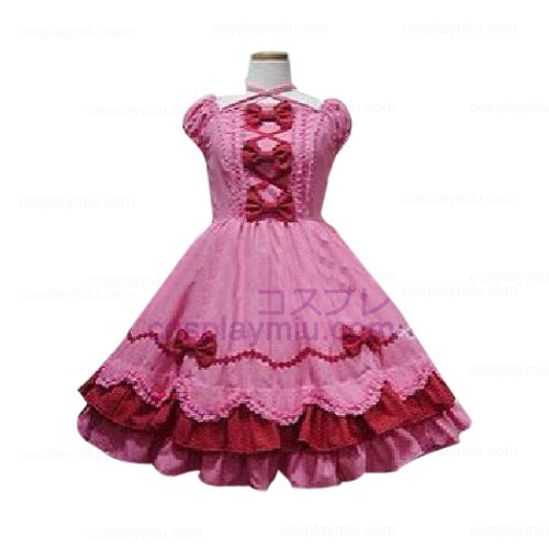Peach Bow Princess Dress Lolita Déguisements Cosplay