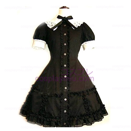 Black Lace Corset Dress Lolita Déguisements Cosplay