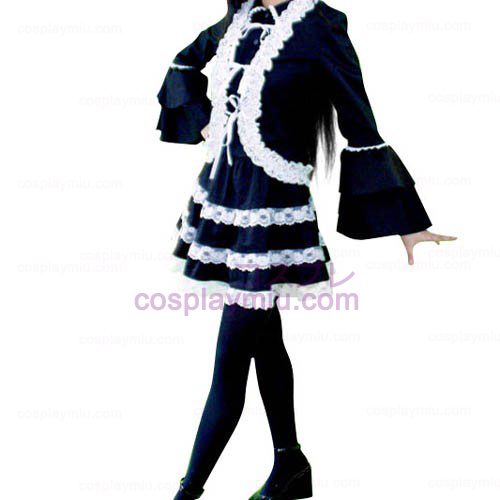 Black Lolita Déguisements Halloween Cosplay