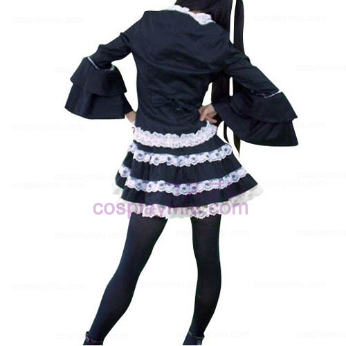 Black Lolita Déguisements Halloween Cosplay