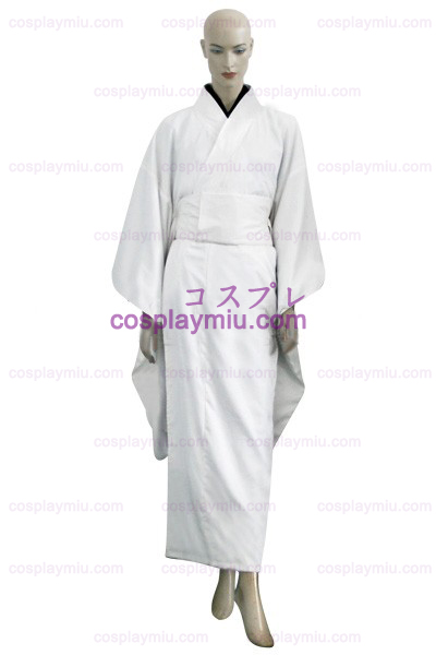White Kill Bill O-Ren Ishii Kimono Déguisements Cosplay