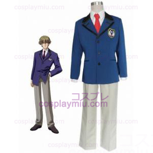 Little Busters EX! Cotton Polyester School Uniform Group Déguisements Cosplay