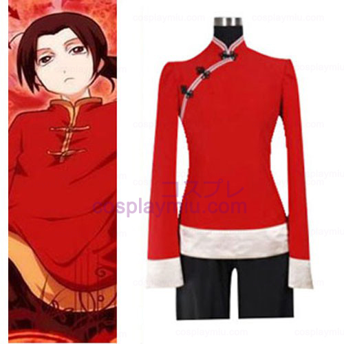 Hetalia: Axis Powers China Red Déguisements Cosplay