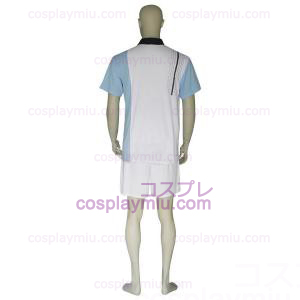 The Prince Of Tennis Hyotei Gakuen Light Blue and White Déguisements Cosplay