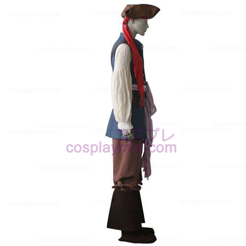 Pirates of the Caribbean Captain Jack Sparrow Déguisements Cosplay