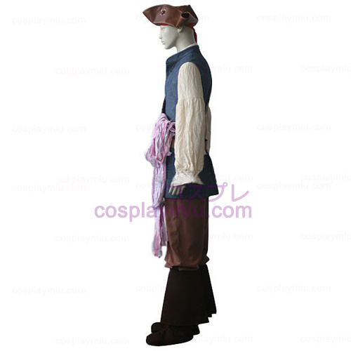 Pirates of the Caribbean Captain Jack Sparrow Déguisements Cosplay