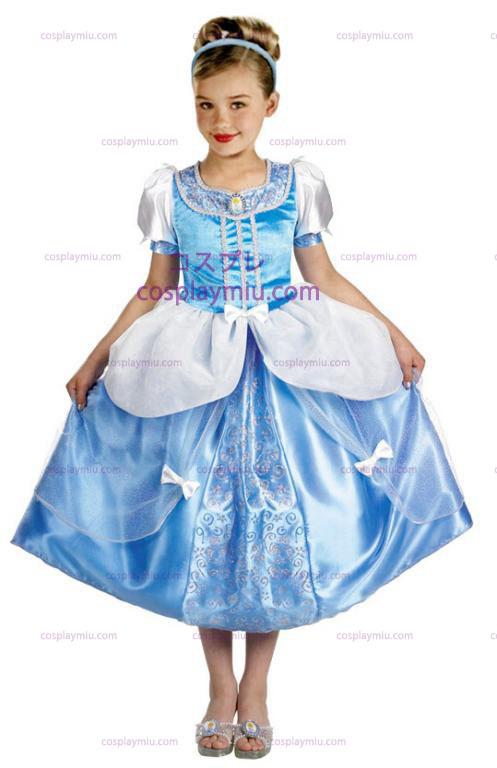 Cinderella Deluxe Childrens Déguisements Halloween in Size (4-6x)