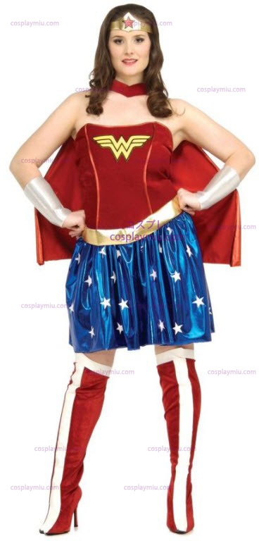 Wonder Woman Plus Size Adult Déguisements