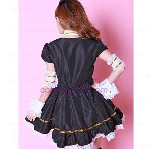 Black SD Doll Anime Cosplay Maid Outfit/ Maid Déguisements