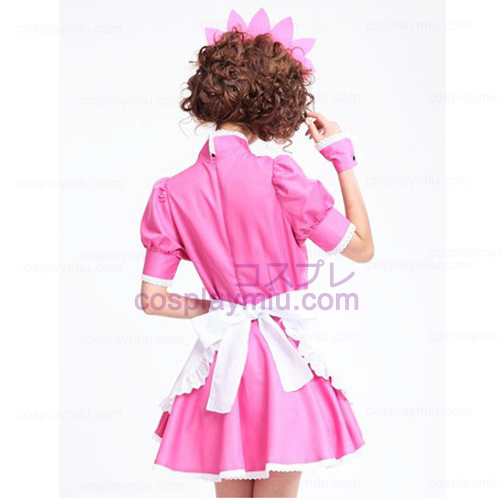 Lolita Déguisements Cosplay/Peach Pink Barbie Doll Maid Déguisements