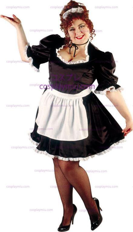 French Maid Plus Size Adult Déguisements