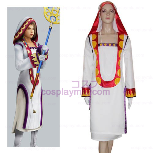 Final Fantasy XII Yuna White Mage Déguisements Halloween Cosplay