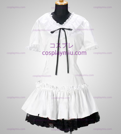 Vocaloid Miku White Déguisements Cosplay Dress