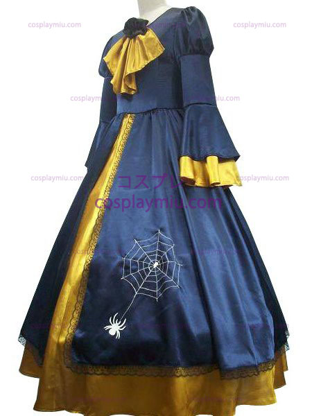 Vocaloid Kagamine Rin Blue And Yellow Déguisements Cosplay Dress