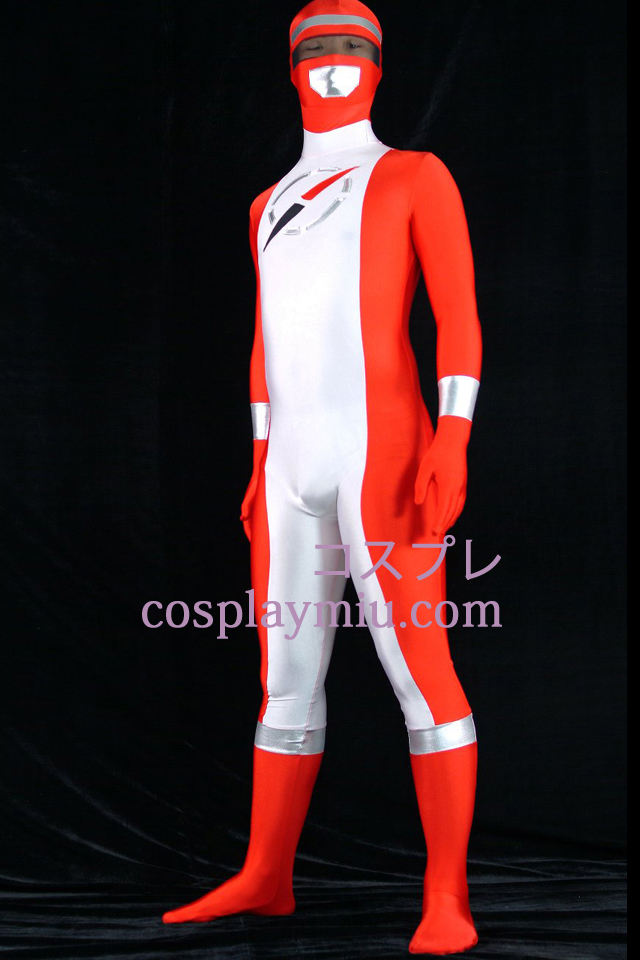Opération Overdrive Ranger Rouge Lycra Spandex Zentai Suit Superhero