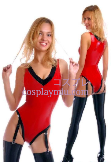 V-cou manches Latex Body