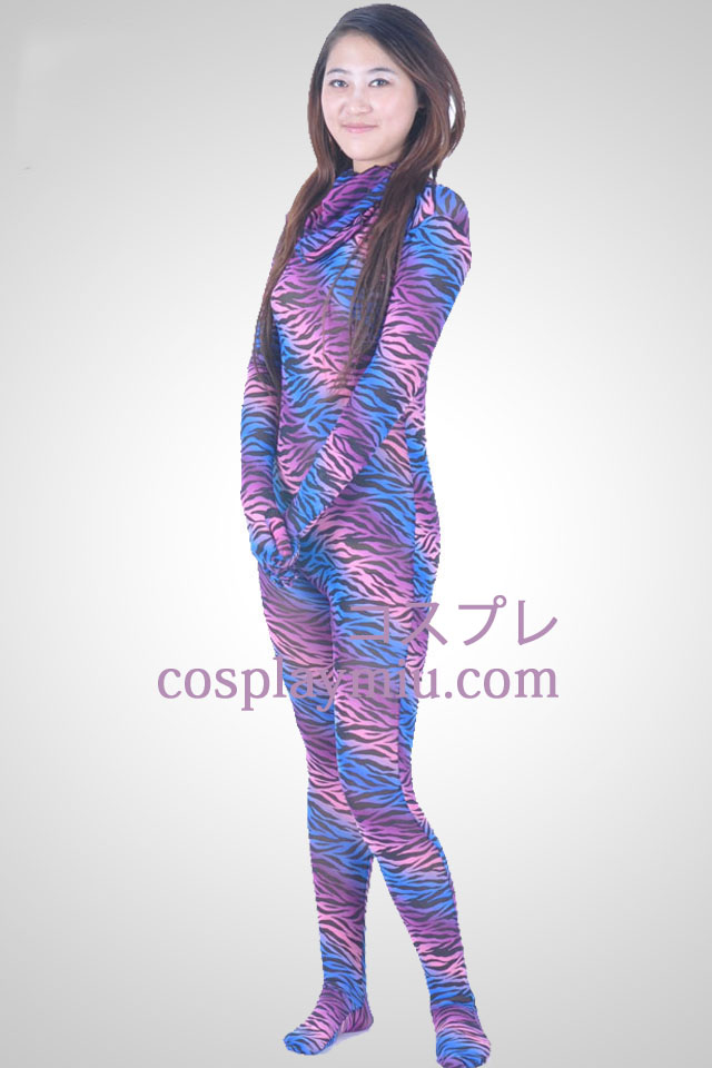 Multi-couleur unisexe Zentai Suit Velvet