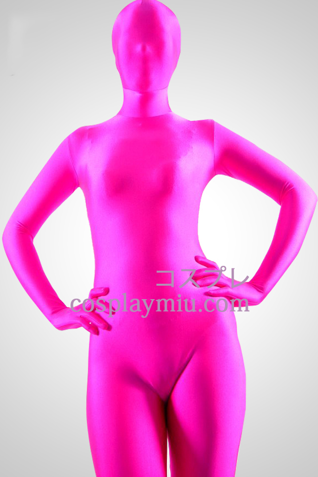 Plum Lycra Spandex unisexe Zentai Suit