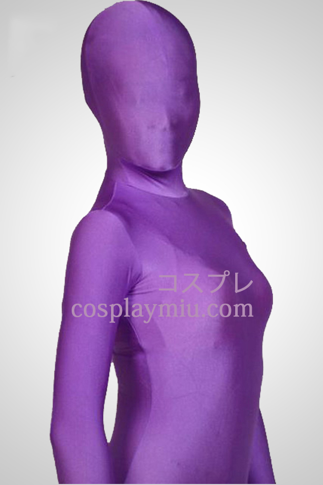 Couleur pourpre Full Body Lycra Zentai Suit