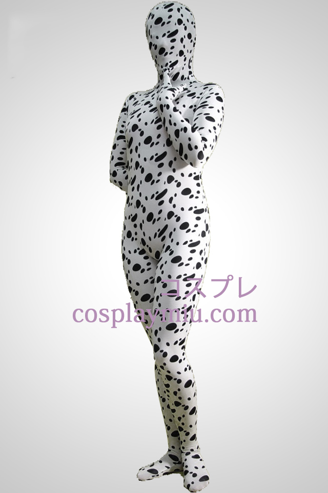 Dalmatiens Lycra Spandex Zentai Suit