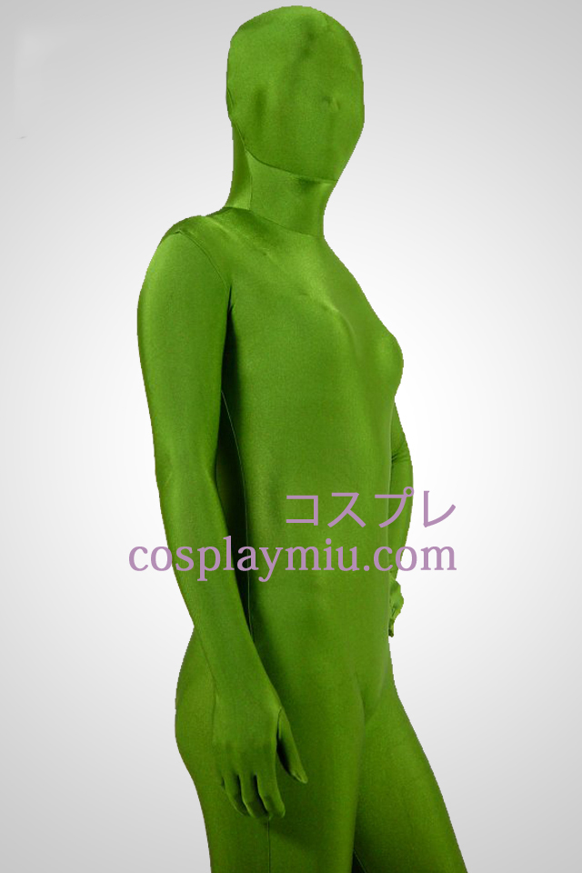 Saint Costume Vert Lycra Spandex unisexe Zentai