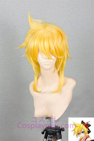 Vocaloid Len OnVocal longueur moyenne perruque cosplay