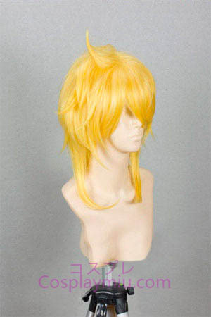 Vocaloid Len OnVocal longueur moyenne perruque cosplay