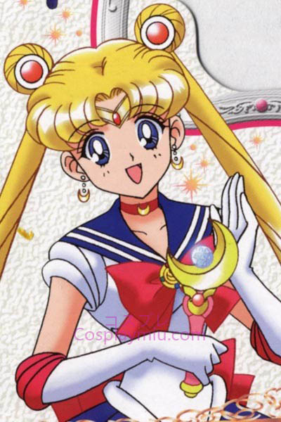 Sailor Moon Usagi Tsukino Perruque Cosplay